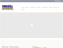 Tablet Screenshot of cantwell.ie